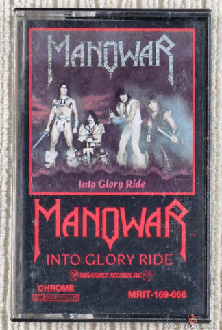 Manowar – Into Glory Ride cassette tape front