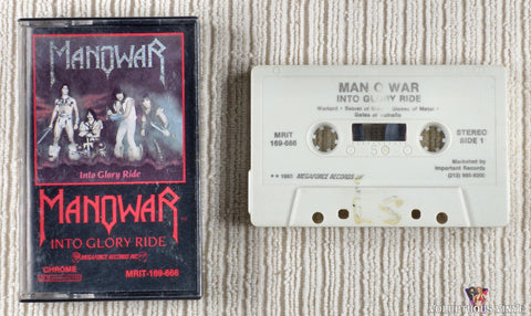 Manowar – Into Glory Ride cassette tape