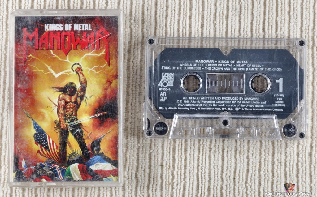 Manowar – Kings Of Metal cassette tape