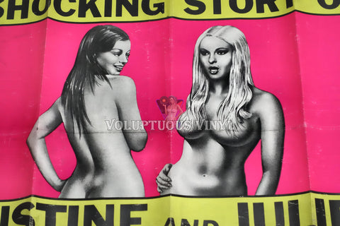 Marquis de Sade: Justine (1969) ~ British Quad sexy ladies