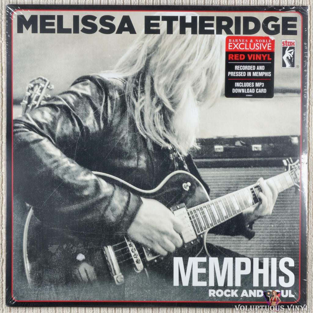 Melissa Etheridge ‎– Memphis Rock And Soul vinyl record front cover