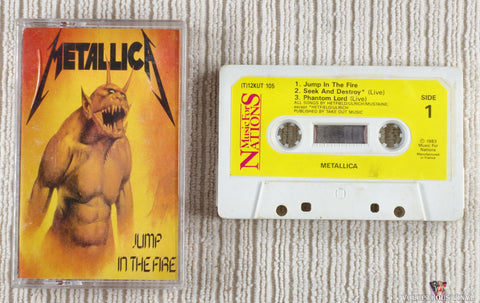 Metallica – Jump In The Fire cassette tape