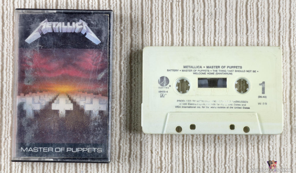 Metallica – Master Of Puppets cassette tape