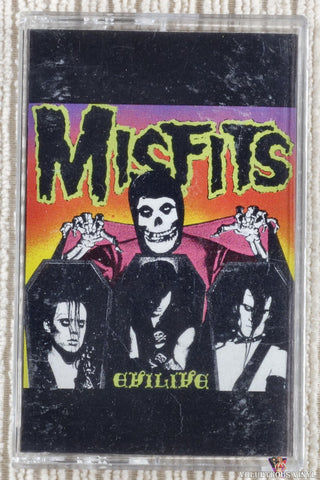 Misfits – Evilive cassette tape front