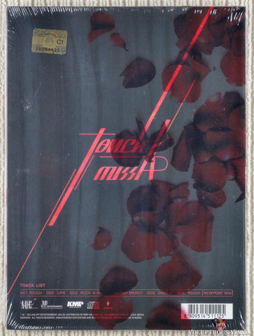 Miss A – Touch CD back cover