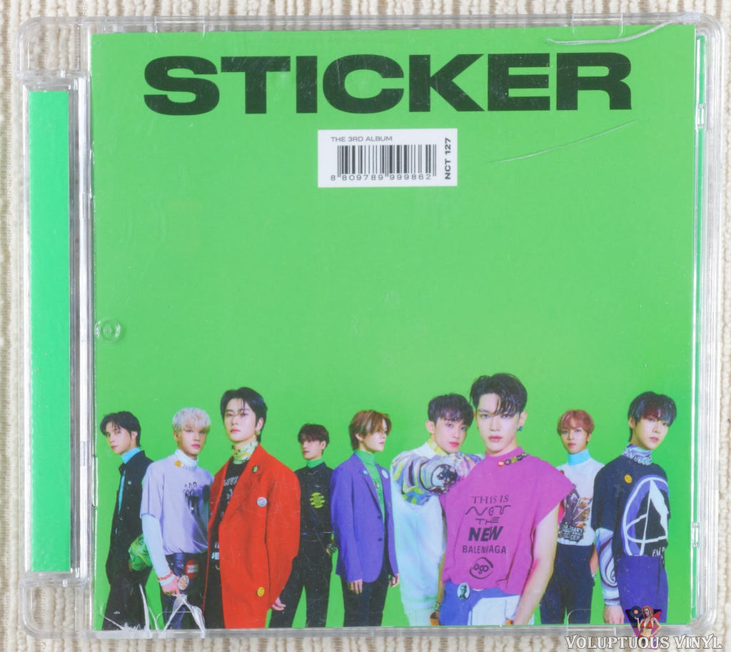 NCT 127 The 3rd Album 'Sticker' CD (Sticky Ver.)