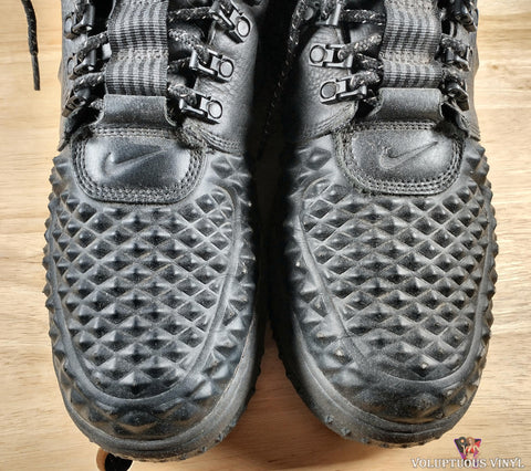 Nike Lunar Force 1 Duckboot 2017 Men's Black Anthracite shoe toe