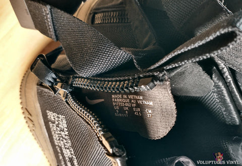 Nike SF Air Force 1 Utility Mid 2017 Men's Black & Dark Hazel Size 9 tag