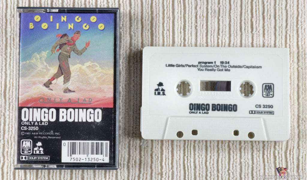 Oingo Boingo – Only A Lad cassette tape