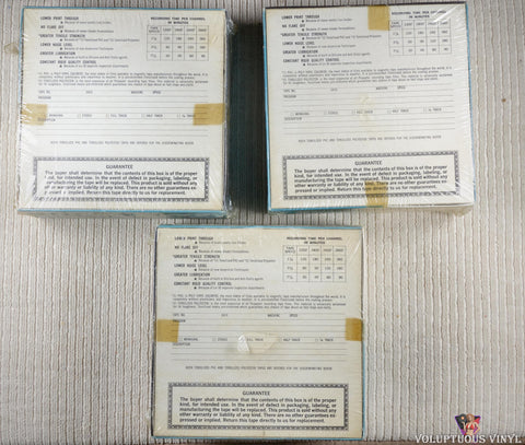 Penncrest Long Play 1 Mil Tensilized PV 1800 Ft. 3x7" Blank Reel-To-Reel NEW OLD STOCK