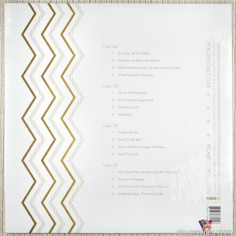 Pentatonix – A Pentatonix Christmas vinyl record back cover