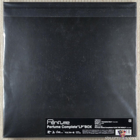 Perfume – Perfume Complete "LP" BOX vinyl record back cover