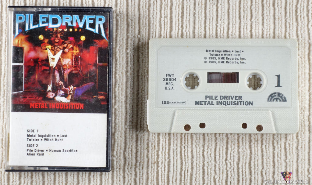 Piledriver – Metal Inquisition cassette tape
