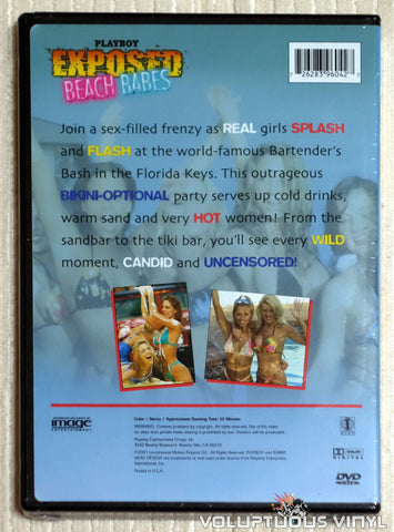 Playboy Exposed: Beach Babes - DVD - Back Cover