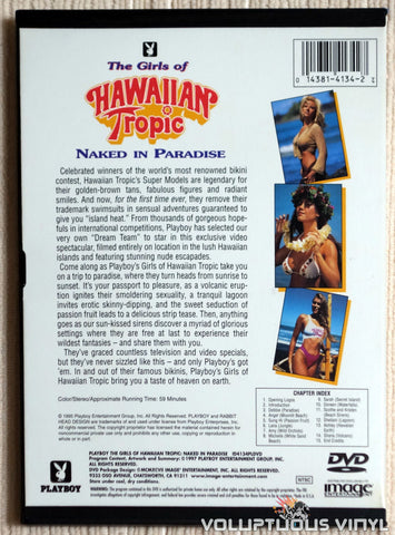 Playboy: The Girls of Hawaiian Tropic, Naked in Paradise - DVD - Back Cover