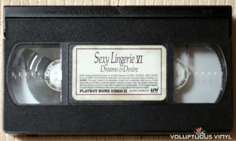 Playboy Sexy Lingerie VI: Dreams & Desire (1994) VHS