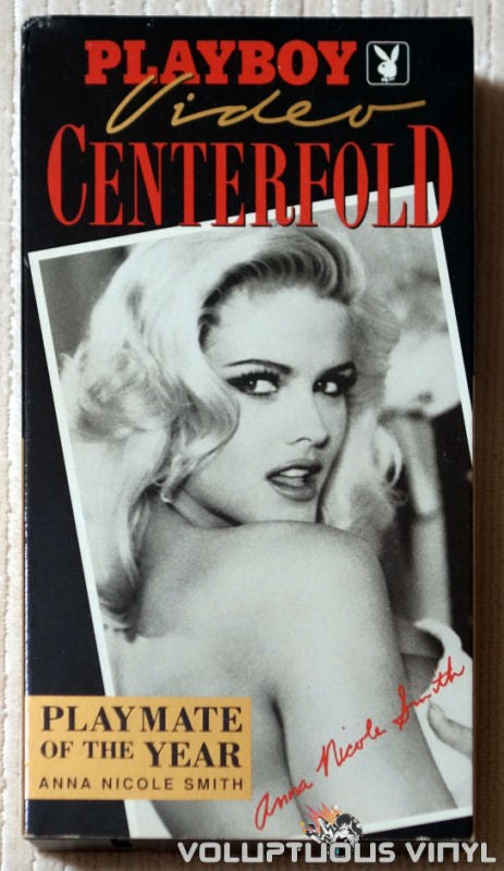 Playboy Video Centerfold: Anna Nicole Smith: Playmate of the Year - VHS - Front Cover
