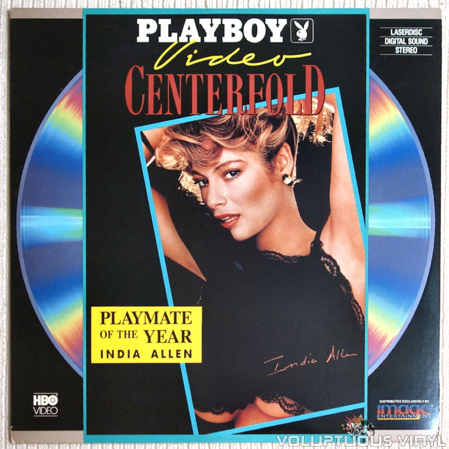Playboy Video Centerfold: India Allen: Playmate of The Year 1988 - LaserDisc - Front Cover