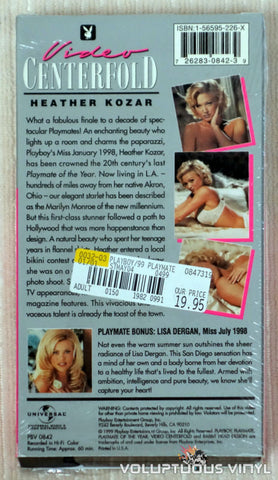 VHS - Like New - Heather Kozar Playboy