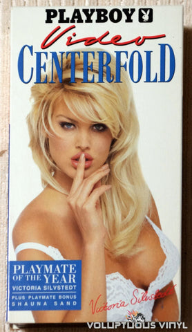 Playboy Video Centerfold: Victoria Silvstedt: Playmate of the Year - VHS Tape - Front Cover