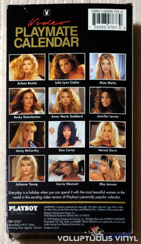 VHS: EX / EX - Playboy Video Calendar 1995