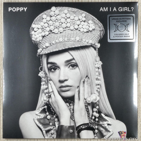 Poppy ‎– Am I A Girl? vinyl record front cover