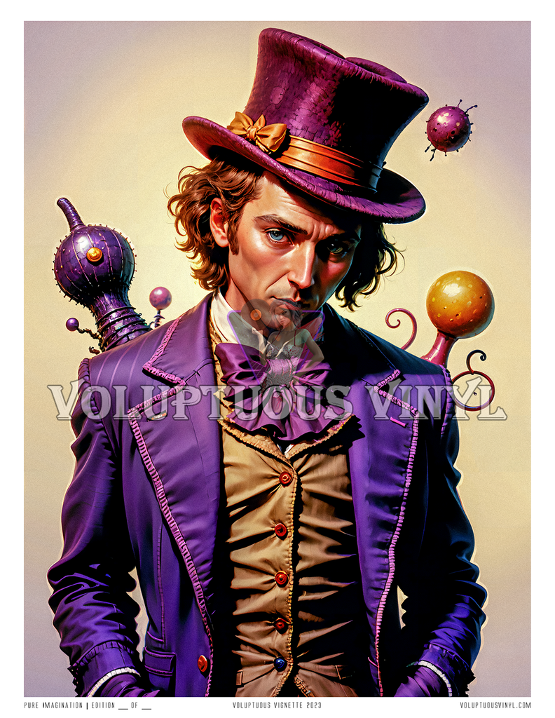 Willy Wonka Pure Imagination Art Print