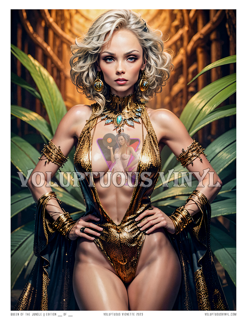 Queen Of The Jungle Art Print Laura Vandervoort