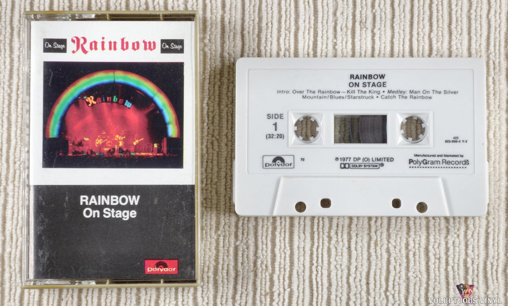 Rainbow – On Stage cassette tape