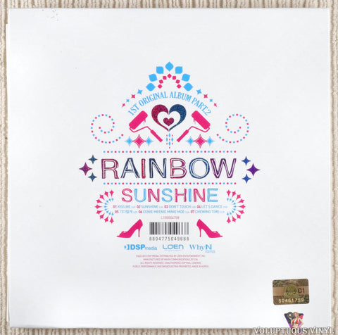 Rainbow – Rainbow Syndrome (Part 2) CD back cover