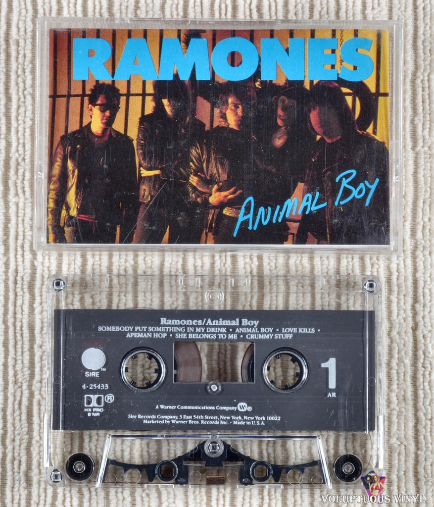 Ramones – Animal Boy cassette tape
