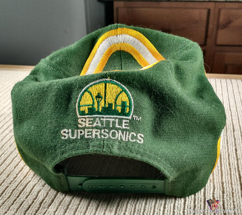 Seattle Supersonics 1990's Officially Licensed NBA Basketball Snap Back Cap back