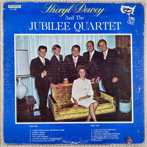 Sheryl Dewey And The Jubilee Quartet – Sheryl Dewey And The Jubilee Quartet vinyl record front cover