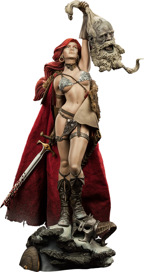 Sideshow Exclusive Premium Format ~ Red Sonja: The She-Devil With A Sword Statue
