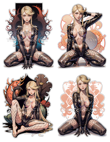 Spread 'Em: Kasuga ~ Deluxe Die Cut, Vinyl Sticker Set