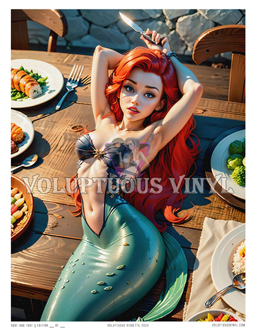 Surf & Turf Art Print