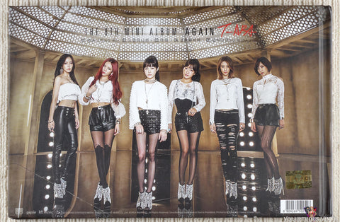 T-ara – Again CD back cover