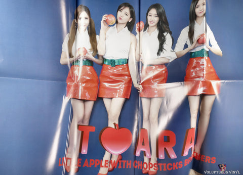 T-ara With Chopsticks Brothers – Little Apple CD poster