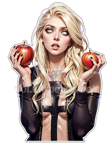 Taylor Momsen ~ Forbidden Fruit ~ Deluxe Die Cut, Vinyl Sticker
