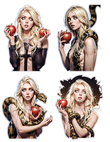 Taylor Momsen ~ Forbidden Fruit ~ Deluxe Die Cut, Vinyl Sticker Set