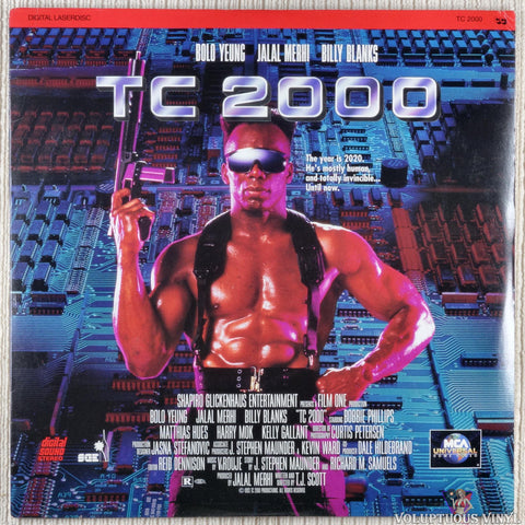 TC 2000 LaserDisc front cover