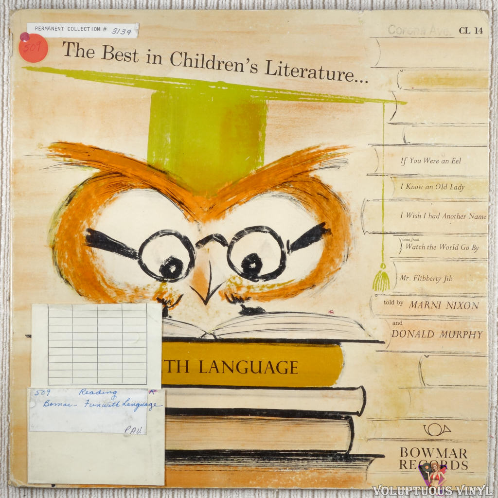 The Best In Children's Literature... – Fun With Language vinyl record front cover