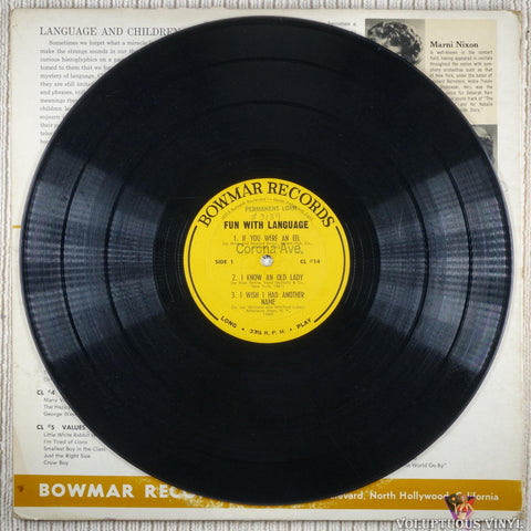 The Best In Children's Literature... – Fun With Language vinyl record