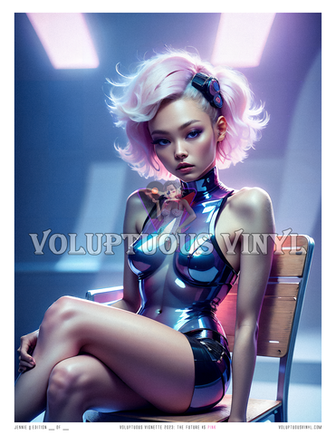 The Future Is Pink: Jennie ~ Art Print ~ SOLO Queen