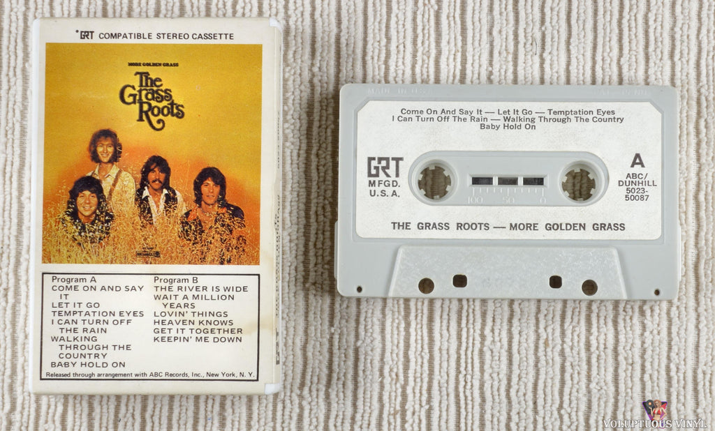 The Grass Roots – More Golden Grass cassette tape