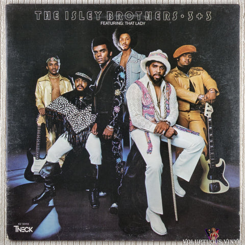 The Isley Brothers – 3 + 3 vinyl record front cover
