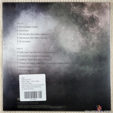The Pretty Reckless – Other Worlds vinyl record back cover