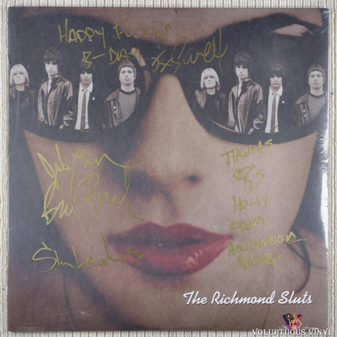 The Richmond Sluts – The Richmond Sluts vinyl record front cover