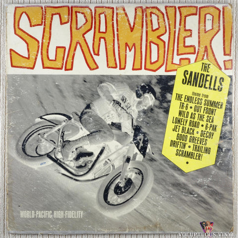 The Sandells ‎– Scrambler! vinyl record front cover