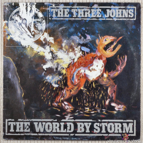 The Three Johns – The World By Storm vinyl record front cover
